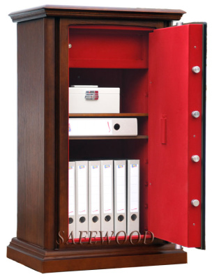 Сейф Safewood 112EL Flock Chrome